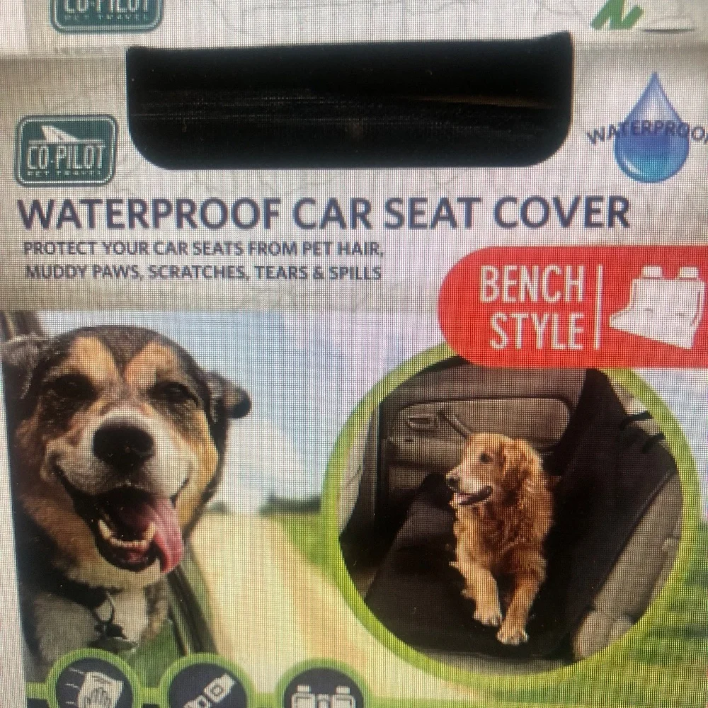 Waterproof dog car seat cover